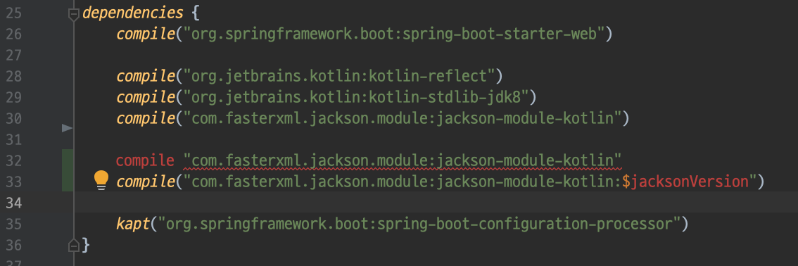 (<code>build.gradle.kts</code>)Kotlin DSL